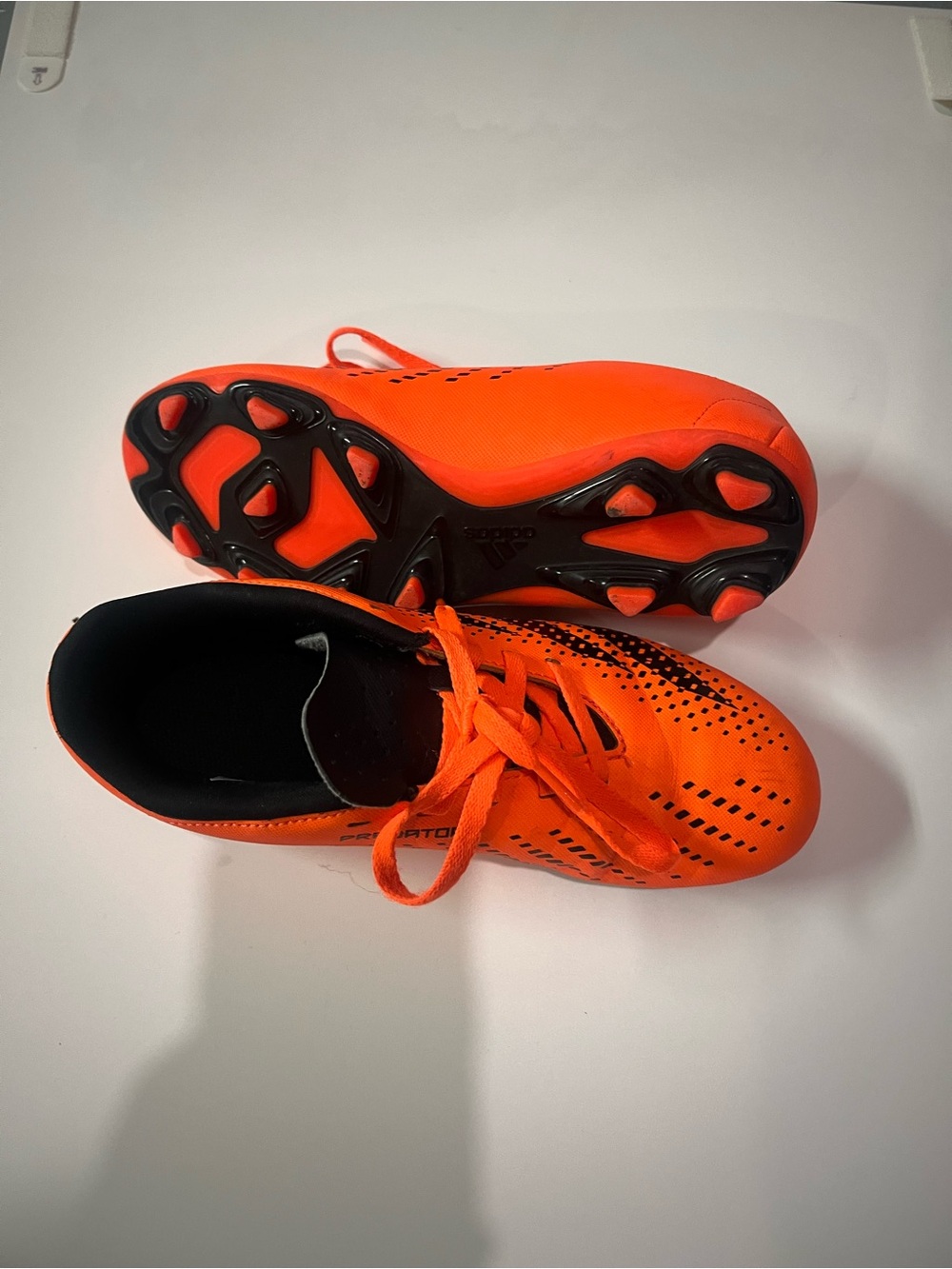Adidas Predator Kids Orange Soccer Cleats